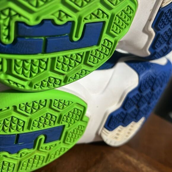 🔥🏀 NIKE LEBRON SOLDIER 9 IX Boys Size 5Y Royal Blue 776471-441 - EXCELLENT - Picture 9 of 11